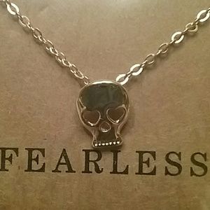FEARLESS NECKLACE YOU ARE A TRAIBLAZER.GOLD ALLOY.